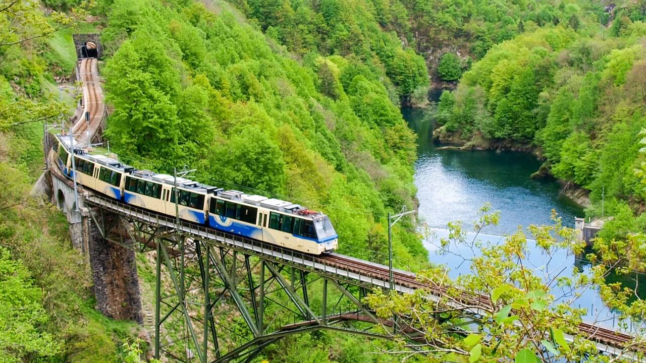 Centovalli Railway, Italy to Switzerland