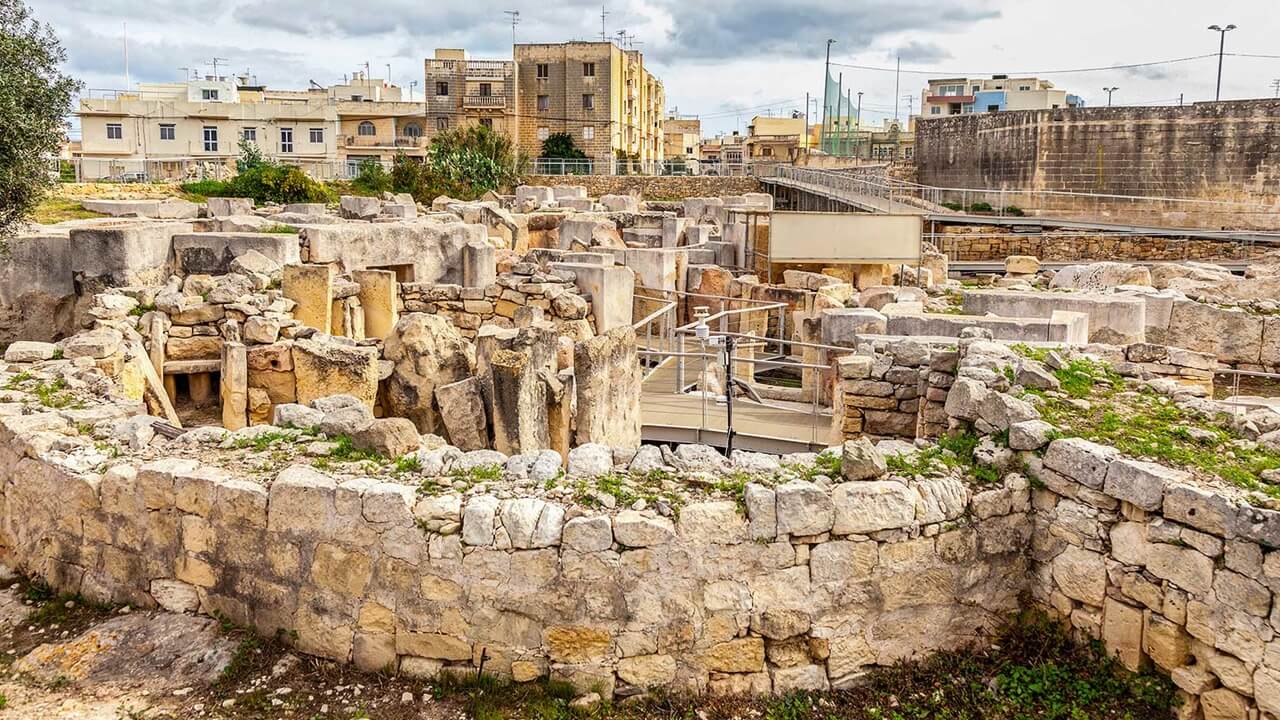 Hagar Qim and Mnajdra “Stone Age Temples Facing the Sea of Malta”